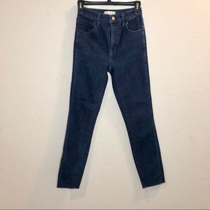 Madewell 10” High Rise Skinny Skinny Stretch Jeans Size-25